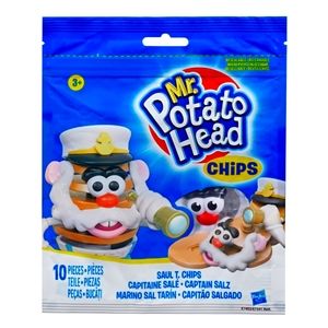 Hasbro Mr. Potato Head Chips Saul T. Chips Figure 10 Pieces New And Sealed